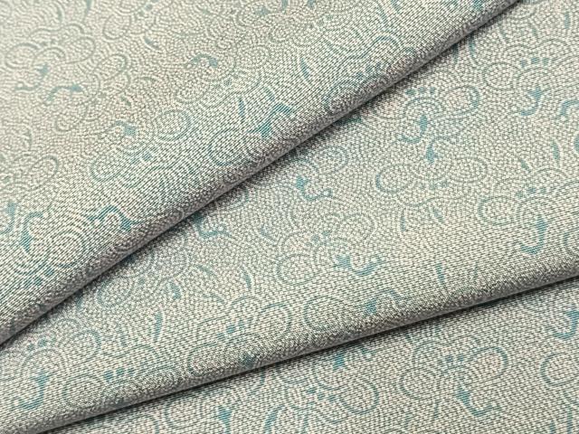 平和屋着物●江戸小紋染工房　小林染芸　小林茂徳　江戸小紋　花尽くし　正絹　逸品　AABK1145fy