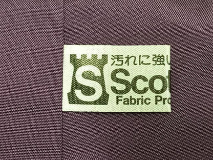 平和屋着物●上質な紬　粋織彩染　かすり絞り　型染め　松皮取り花文　証紙付き　正絹　逸品　AABK1151fy