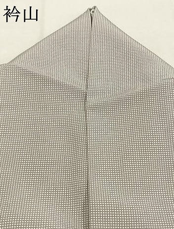 平和屋着物●江戸小紋　角通し　正絹　逸品　AABK1178fy