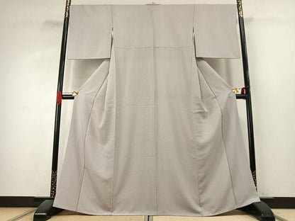 平和屋着物●江戸小紋　角通し　正絹　逸品　AABK1178fy