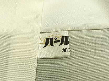 平和屋着物●訪問着　枝花文　金彩　正絹　逸品　AABK1188fy