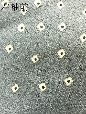 平和屋着物●訪問着　草花文　暈し染め　金彩　正絹　逸品　AABK1191fy