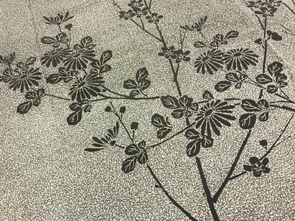 平和屋着物●二代目 川村久太郎　訪問着　枝花文　正絹　逸品　AABK1196fy