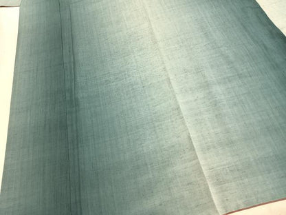 平和屋着物●上質な紬　霞文　正絹　逸品　AABK1201fy