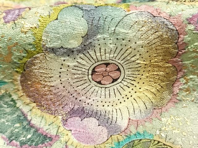 平和屋着物●訪問着　辻が花　金彩　正絹　逸品　AABK1205fy