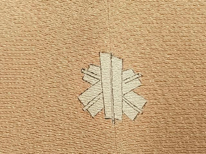 平和屋着物●訪問着　友禅　草花文　正絹　逸品　AABK1218fy