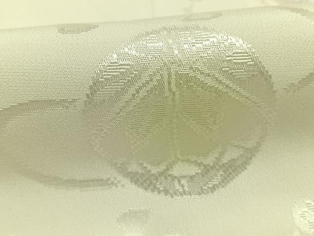 平和屋着物●長襦袢　袷　毬　舞桜地紋　暈し染め　さが美扱い　正絹　逸品　AABK1224fy