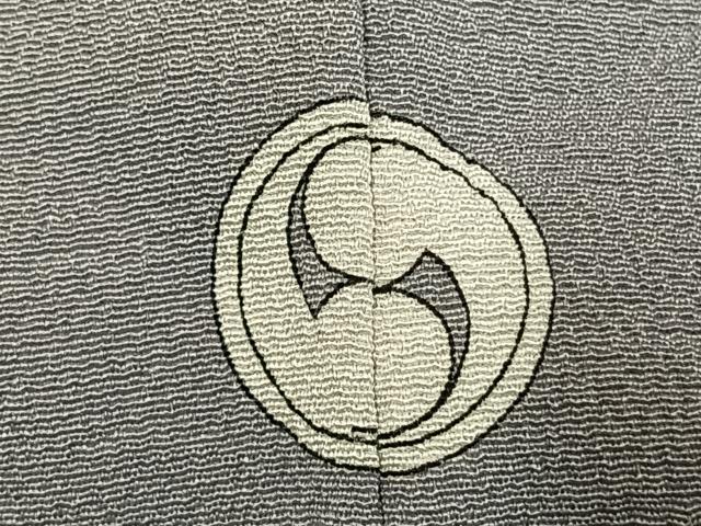 平和屋着物●訪問着　刺繍　草花陶器文　金糸　金彩　正絹　逸品　AABK1225fy