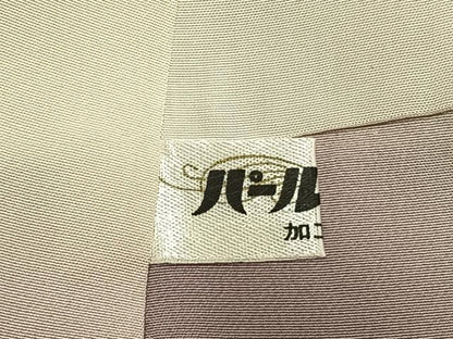平和屋着物●訪問着　辻が花　暈し染め　鬼しぼ縮緬　正絹　逸品　AABK1231fy