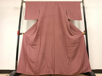 平和屋着物●江戸小紋　大小あられ　正絹　逸品　AABK1236fy