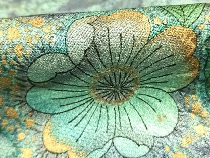 平和屋着物●訪問着　辻が花　暈し染め　金彩　正絹　逸品　未使用　AABK1240fy
