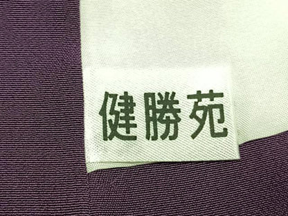 平和屋着物●皇室デザイナー　中村乃武夫　訪問着　南天文　暈し染め　金彩　健勝苑扱い　正絹　逸品　AABK1250fy