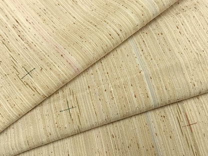 平和屋着物●ぜんまい紬　絣文様　正絹　逸品　AABK1252fy