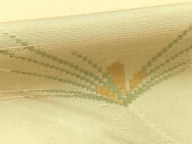 平和屋着物●上質な紬　松　正絹　逸品　AABK1262fy
