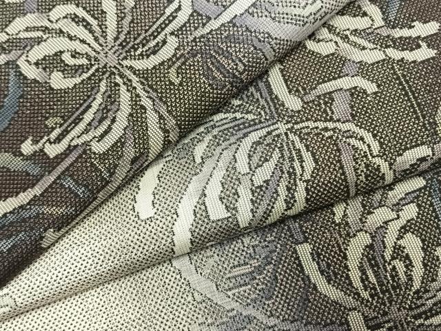 平和屋着物●本場大島紬　9マルキ　総絣　乱菊　正絹　逸品　AABK1266fy