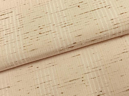 平和屋着物●ぜんまい紬　変わり縞　正絹　逸品　AABK1269fy