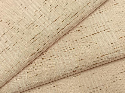 平和屋着物●ぜんまい紬　変わり縞　正絹　逸品　AABK1269fy