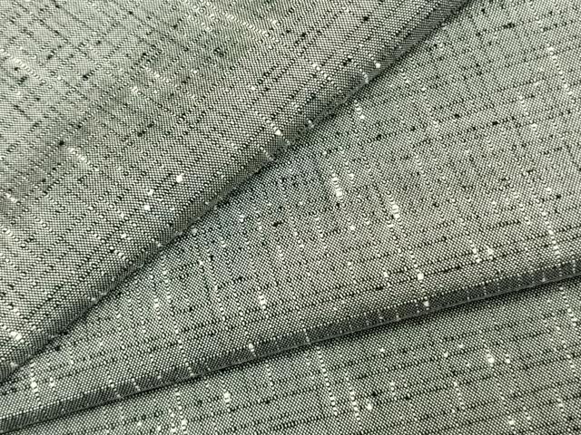 平和屋着物●男性　紬　アンサンブル　霞文　キングサイズ　正絹　逸品　AABK1275fy