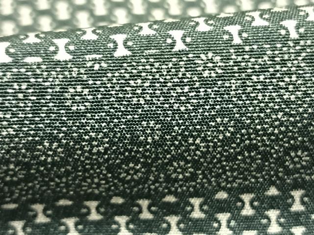 平和屋着物●江戸小紋　色紙花文　正絹　逸品　AABK1276fy