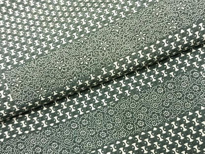 平和屋着物●江戸小紋　色紙花文　正絹　逸品　AABK1276fy