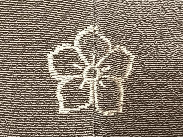 平和屋着物●訪問着　作家物　手描き　蔦の葉文　ろうけつ染め　正絹　逸品　AABK1280fy