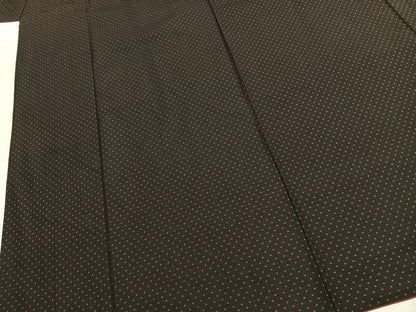 平和屋着物●本場大島紬　一元絣　正絹　逸品　AABK1296fy