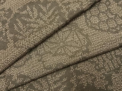 平和屋着物●結城紬　100亀甲　舞花文　正絹　逸品　AABK1301fy