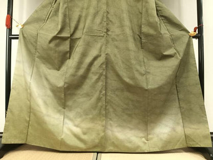 平和屋着物●訪問着　本場染大島紬　霞文　正絹　逸品　AABK1302fy