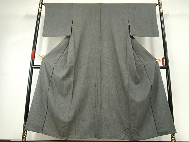 平和屋着物●江戸小紋　幾何学文様　ますいわ屋扱い　正絹　逸品　AABK1314fy