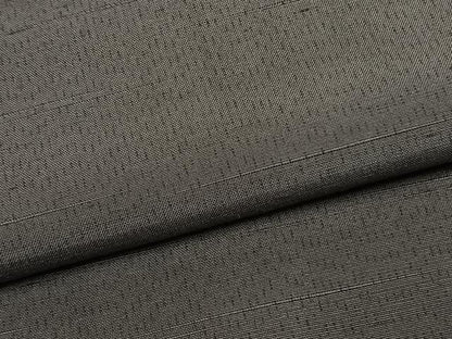 平和屋着物●上質な紬　霞文　紫鼠色　正絹　逸品　AABK1323fy