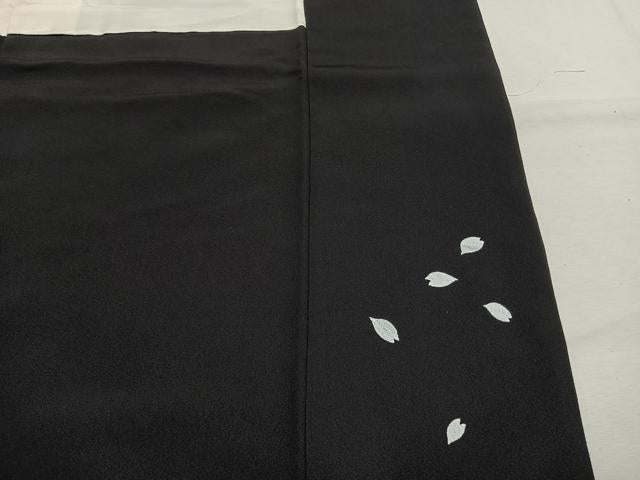 平和屋着物●訪問着　刺繍　兎　暈し染め　金糸　金銀彩　三越扱い　正絹　逸品　AABK1333fy