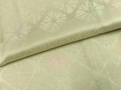 平和屋着物●長襦袢　無双仕立て　横段文　暈し染め　正絹　逸品　AABK1335fy