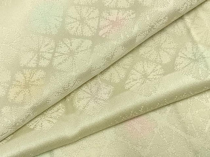 平和屋着物●長襦袢　無双仕立て　横段文　暈し染め　正絹　逸品　AABK1335fy