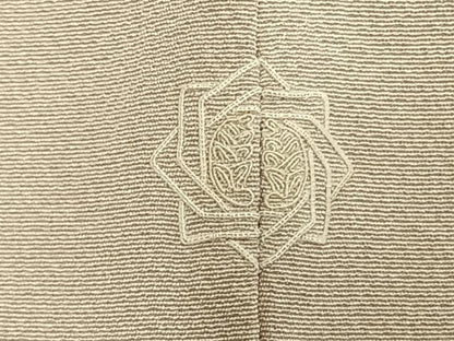 平和屋着物●訪問着　友禅　作家物　地紙花文　暈し染め　正絹　逸品　AABK1338fy