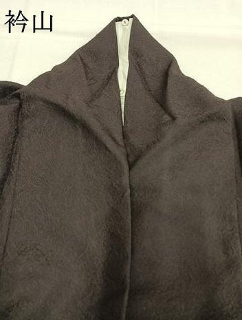 平和屋着物●訪問着　葡萄蔦の葉文　暈し染め　金銀彩　正絹　逸品　AABK1376fy