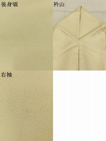 平和屋着物●豪華振袖　駒刺繍　貝桶花文　金彩　逸品　AABK1379fy