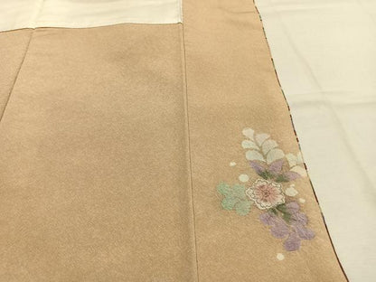 平和屋着物●訪問着　作家物　辻が花　絞り　暈し染め　正絹　逸品　AABK1382fy
