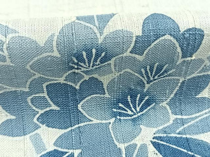 平和屋着物●訪問着　生紬　枝花文　正絹　逸品　AABK1383fy
