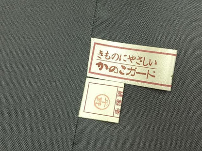 平和屋着物●訪問着　中国三大刺繍　汕頭刺繍　スワトウ刺繍　総刺繍　紬地　松　正絹　逸品　未使用　AABK1391fy