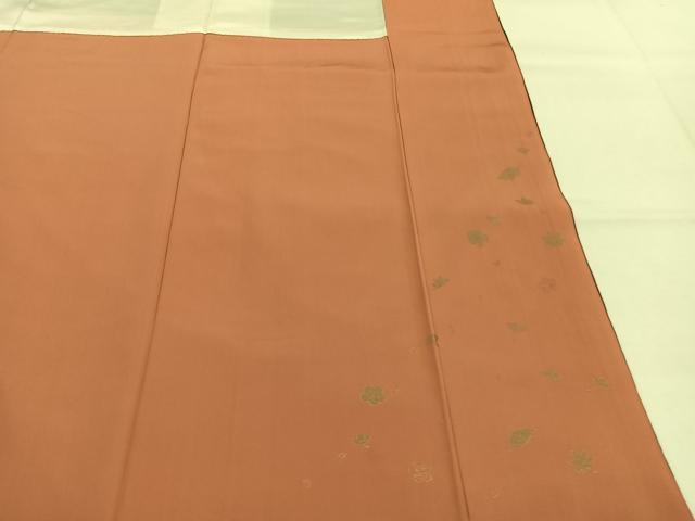 平和屋着物●上質な紬　横段文　ますいわ屋扱い　ロング丈　正絹　逸品　AABK1392fy