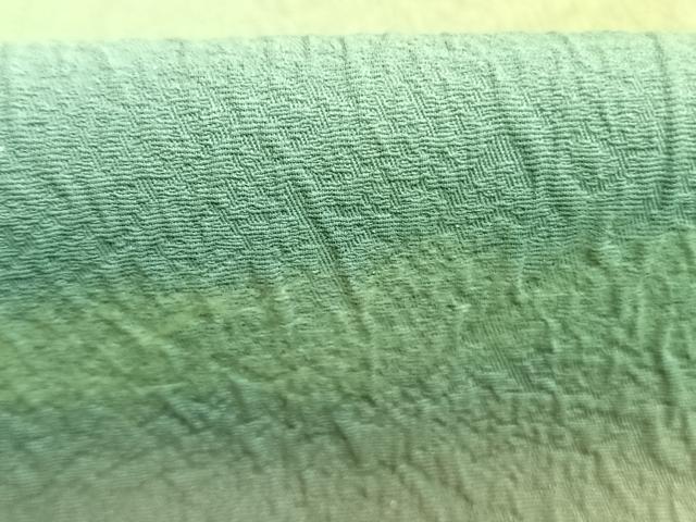 平和屋着物●紙芸創作者・横山優　和紙　訪問着　霞文　暈し染め　正絹　逸品　AABK1394fy