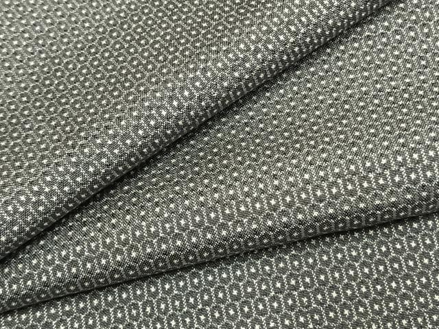 平和屋着物●本場大島紬　アンサンブル　100亀甲　総詰め　正絹　逸品　AABK1398fy