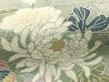 平和屋着物●訪問着　友禅　枝花文　暈し染め　ロング丈　正絹　逸品　AABK1402fy