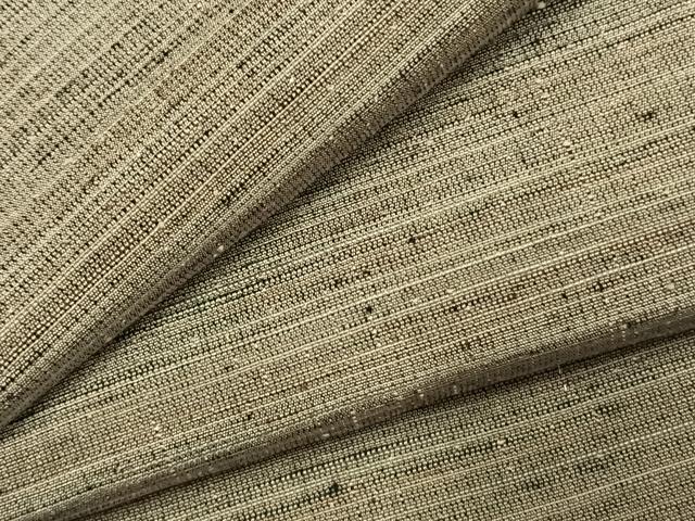 平和屋着物●男性　紬　アンサンブル　霞文　正絹　逸品　未使用　AABK1412fy