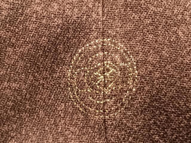 平和屋着物●訪問着　刺繍　草花文　暈し染め　金糸　金彩　正絹　逸品　AABK1438fy