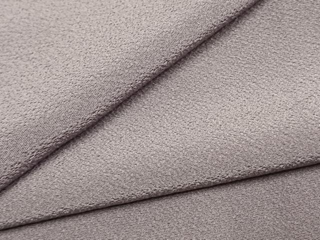 平和屋着物●上質な色無地　浅紫色　ロング丈　正絹　逸品　AABK1446fy