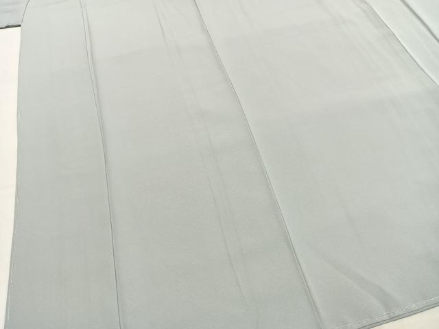 平和屋着物●上質な色無地　藍白色　正絹　逸品　未使用　AABK1449fy