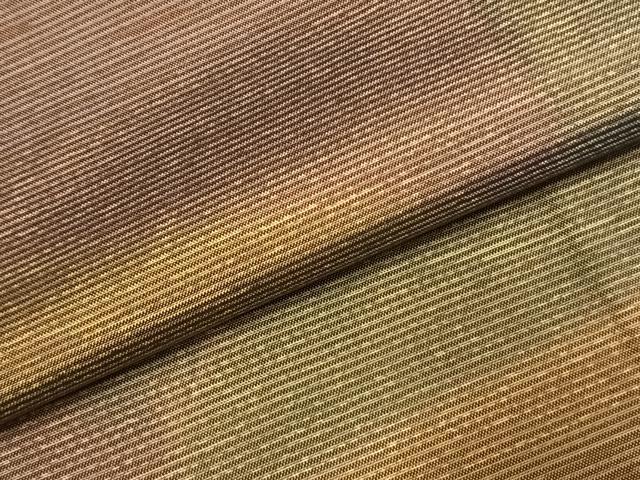 平和屋着物●本場大島紬　霞文　正絹　逸品　AABK1456fy