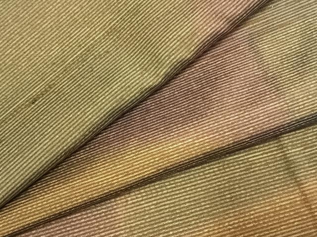 平和屋着物●本場大島紬　霞文　正絹　逸品　AABK1456fy