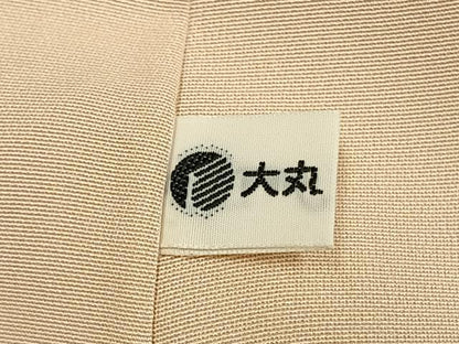 平和屋着物●創業460年・千總　色留袖　駒刺繍　草花文　暈し染め　金彩　大丸扱い　正絹　逸品　AABK1475fy